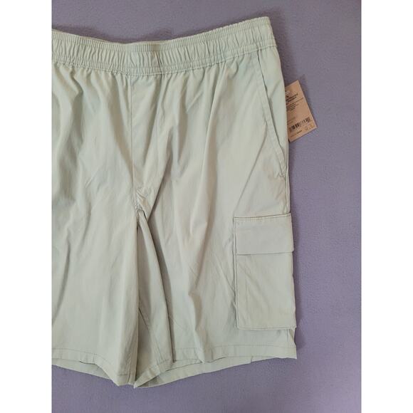 Amazon Aware Men's Relaxed-Fit Stretch Nylon Pull-On Cargo Short Small - Picture 3 of 7